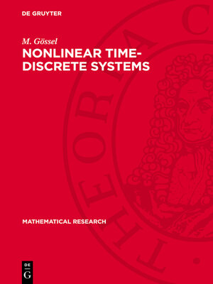 cover image of Nonlinear Time-discrete Systems